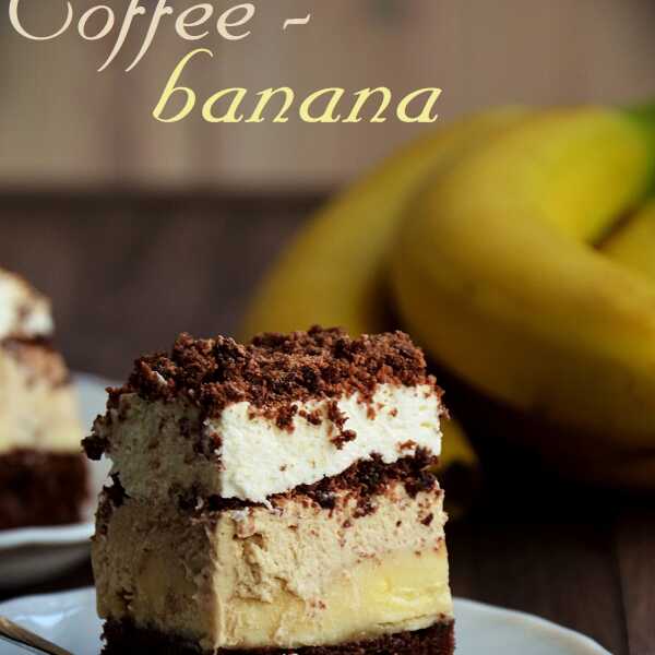 Ciasto 'Coffee - banana'