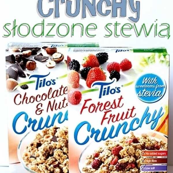 Crunchy bez cukru białego, owoce leśne/czekoladowo-orzechowe - Tilo's