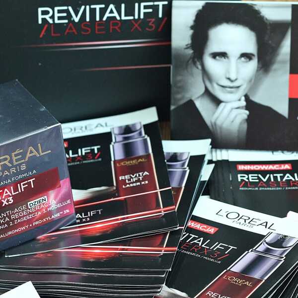 Pierwsze wrażenie Loreal Revitalift Laser X3