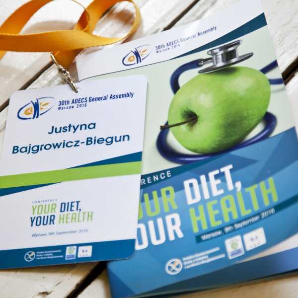 Konferencja 'Your Diet, your Healt' w Warszawie