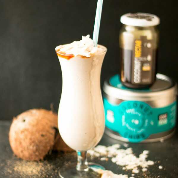 Shake bananowo - kokosowy