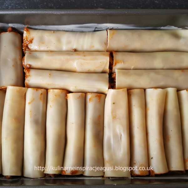 Cannelloni pod beszamelem