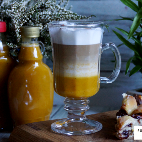 Syrop dyniowy i dyniowa latte (pumpkin spice latte)