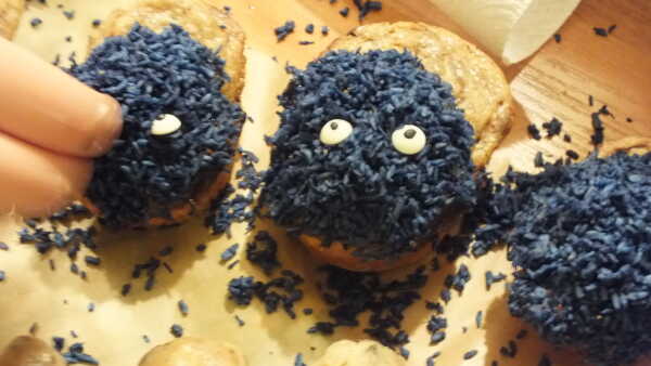 Cookie Monster Cupcakes – Babeczki Ciasteczkowego Potwora