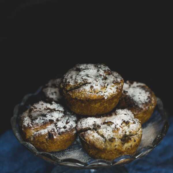 Cynamonowe Muffiny z Białej Fasoli / White Bean Muffins