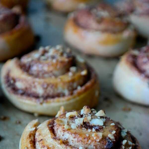 Kanelbullar, czyli cynamonowe bułeczki