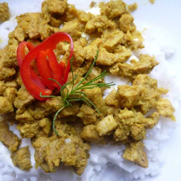 Wieprzowina w zielonym curry