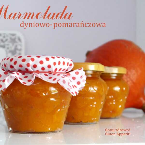 Marmolada dyniowo - pomarańczowa