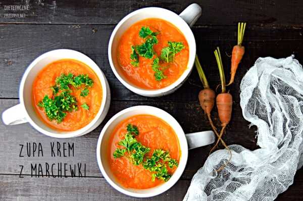 Aromatycznie doprawiona zupa krem z marchewki – bogactwo witamin