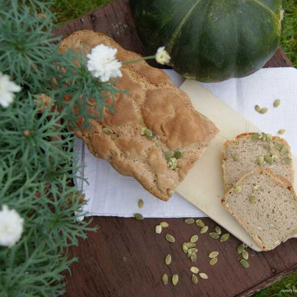 Chleb pytlowy na zakwasie z pestkami dyni