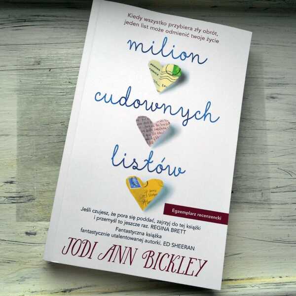 ,,Milion cudownych listów' Jodi Ann Bickley