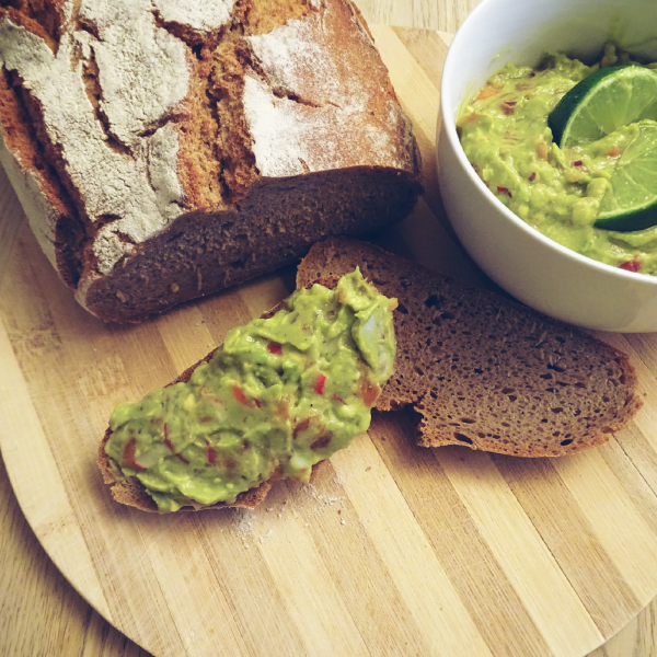 Pasta z awokado - moja wersja guacamole