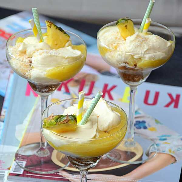 Orzeźwiające TIRAMISU w wersji PIÑA COLADA