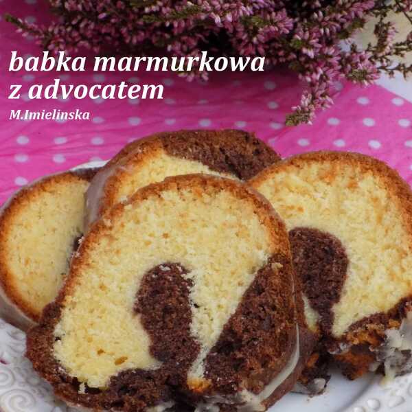 Babka marmurkowa z advocatem