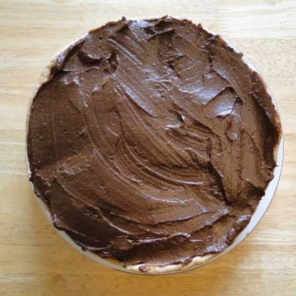 Wegańskie jesienne ciasto dyniowe czekoladowe (chocolate pumpkin pie)