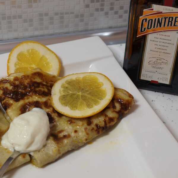 Naleśniki Suzette (Crepes Suzette)