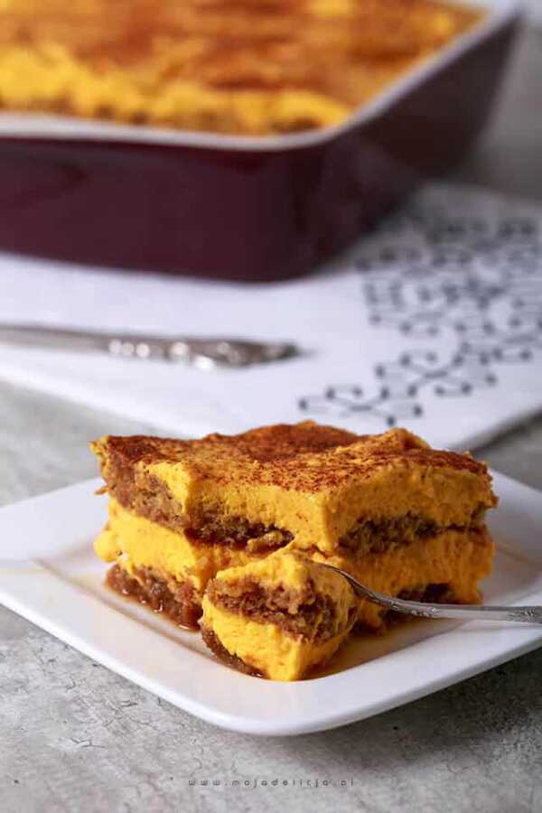 Tiramisu dyniowe