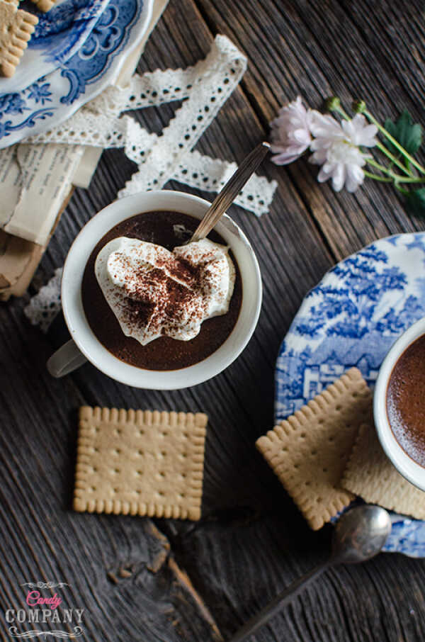 Zapiekane deserki czekoladowe. Pots de creme