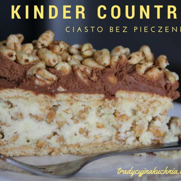 Kinder country ciasto bez pieczenia