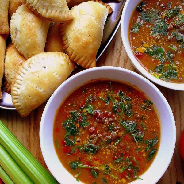 Pikantna zupa z soczewicy/ Spicy Lentil Soup