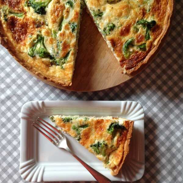 Quiche 4 sery z brokułami