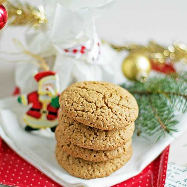 Giant ginger cookies