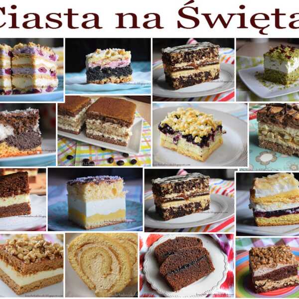 50 propozycji ciast na Święta 