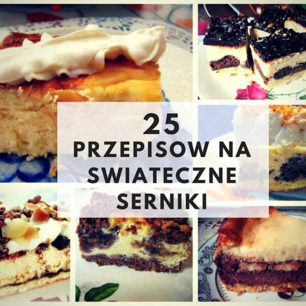 25 przepisów na świąteczne serniki