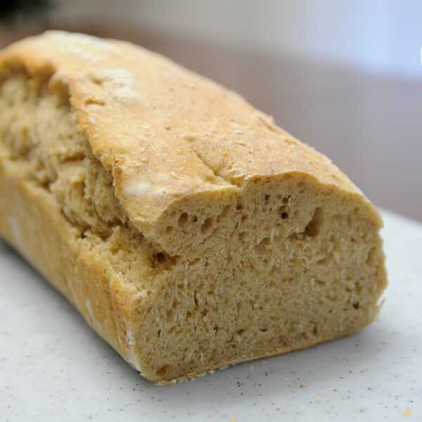 Leniwy chleb na zakwasie