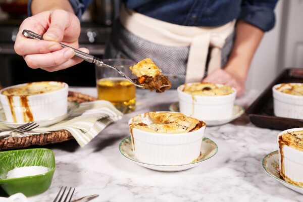 Steak and Stout Pot Pies