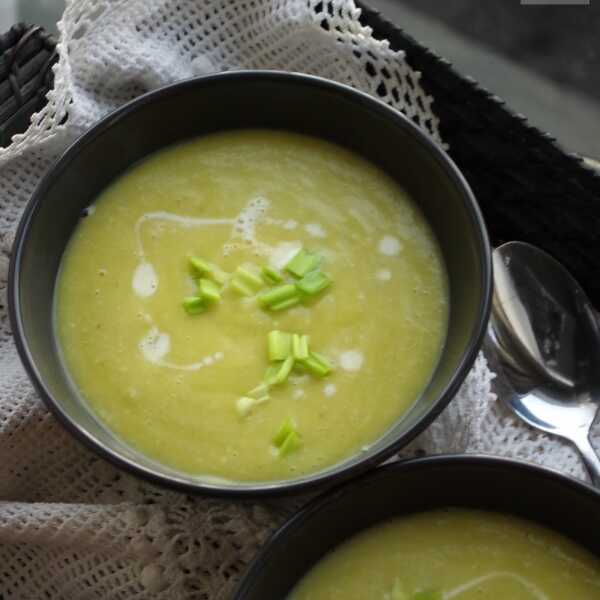 Krem porowo - ziemniaczany (vichyssoise)