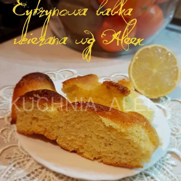 Cytrynowa babka ucierana wg Aleex