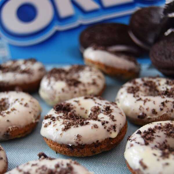 Mini pączki z Oreo