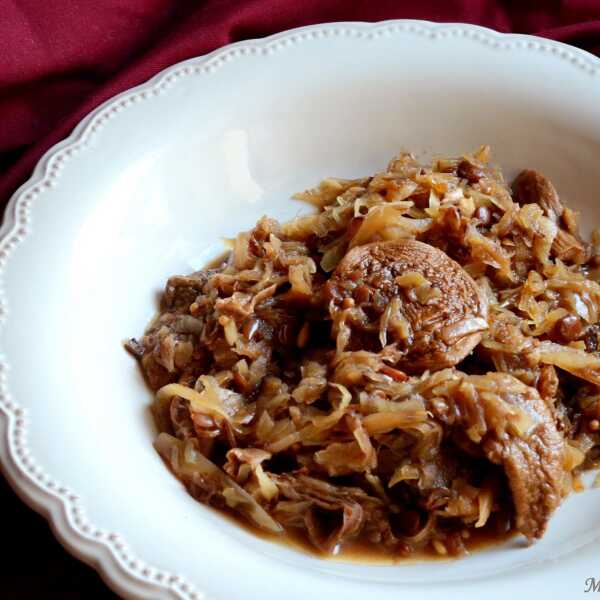 Bigos wegetariański