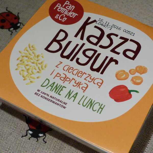 Kasza bulgur z ciecierzycą i papryką (Pan Pomidor & Co)