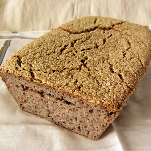 Bezglutenowy chleb gryczany 'na zakwasie'