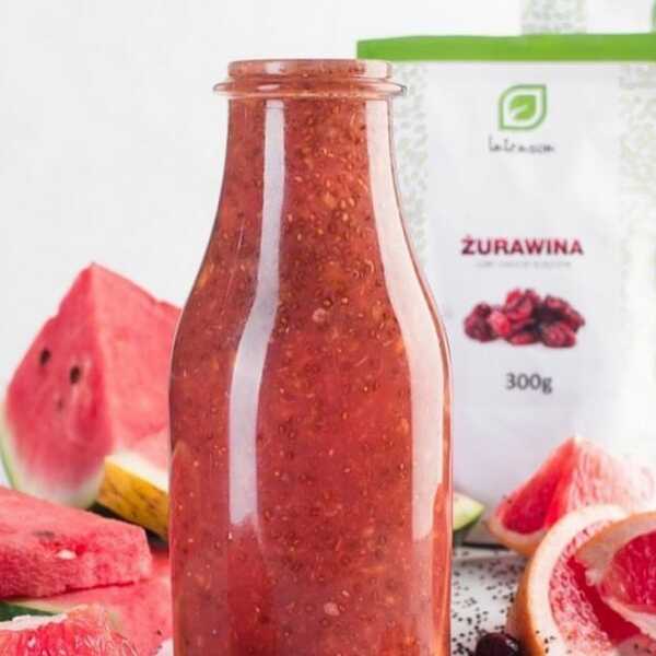 Arbuz + grejpfrut + chia + żurawina + jagody acai