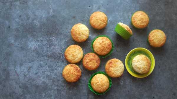 Muffiny kokosowo-limonkowe