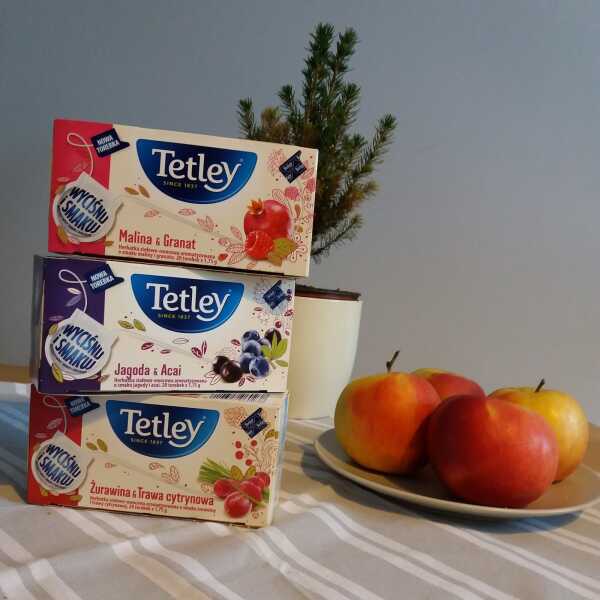 Tetley: Wyciśnij i Smakuj - recenzja nowych trzech smaków