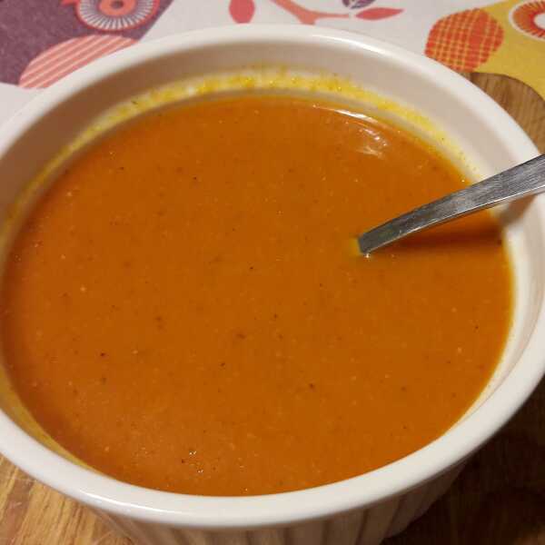 Zupa krem marchewkowo-pomidorowa