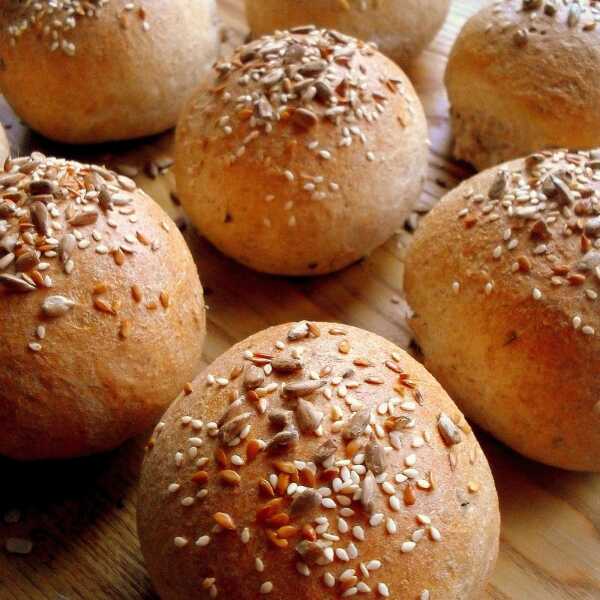 Bułeczki pszenno-orkiszowe / Spelt Wheat Rolls