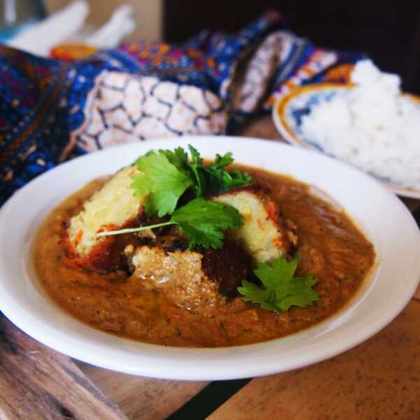 Malai kofta i roti