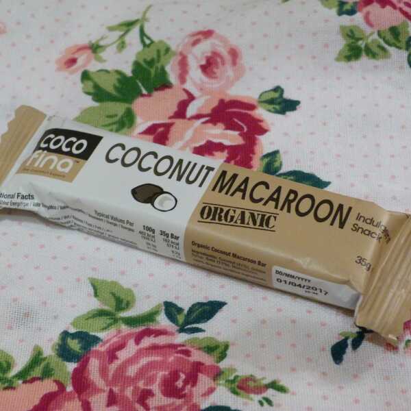 Wegański batonik Cocofina Coconut Macaroon