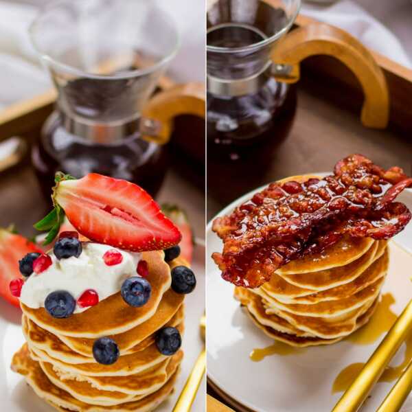 Śniadanie Walentynkowe: Bezglutenowe pancakes dla Niej i dla Niego