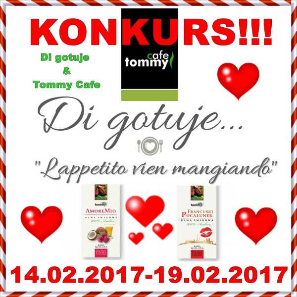 KONKURS - Di gotuje & Tommy Cafe - do wygrania zestaw 2 kaw! 