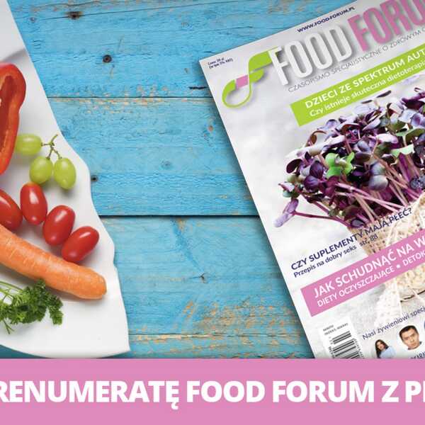 Pierwszy w tym roku numer dwumiesięcznika Food Forum z prezentem tylko dla czytelników Qchennych Inspiracji! 