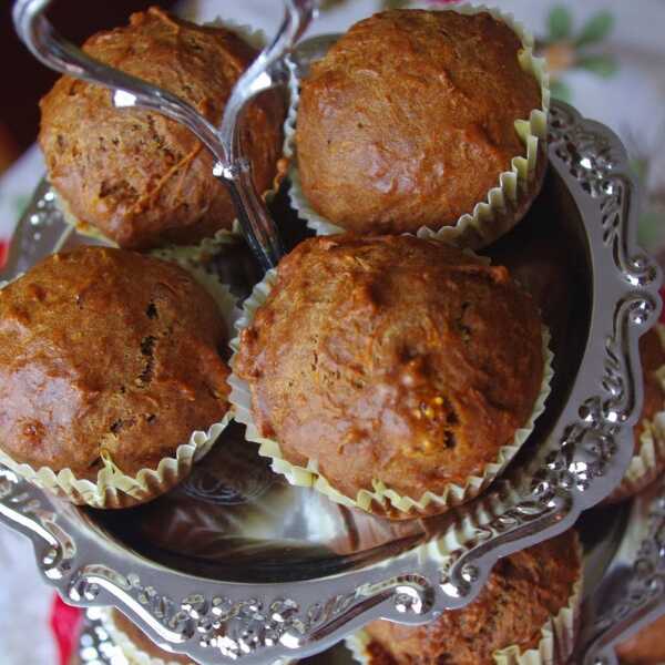 Muffinki marchewkowe z figami