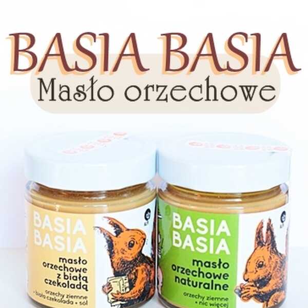 Masło orzechowe Basia Basia naturalne i z białą czekoladą - Alpi Hummus