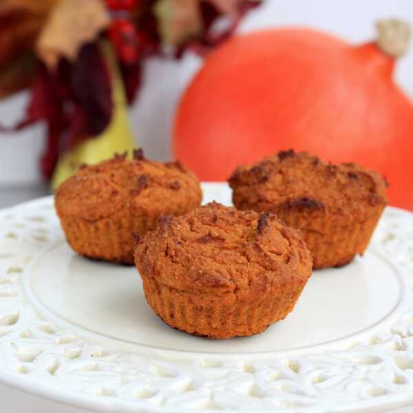 Bezglutenowe muffiny dyniowo-miodowe / Gluten free, pumpkin muffins with honey