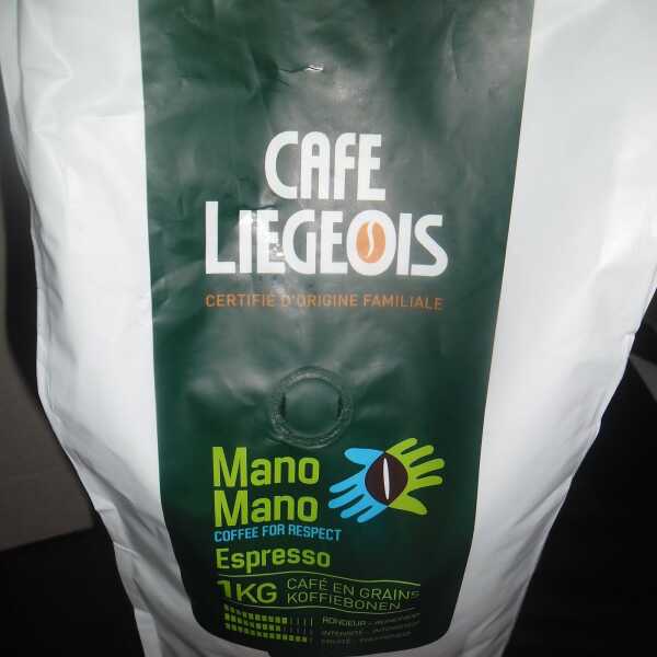 KAWA ZIARNISTA CAFE LIEGEOIS “MANO MANO” 1 KG